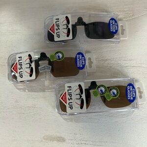 Lot Of 3 Flip Up Sun Shades